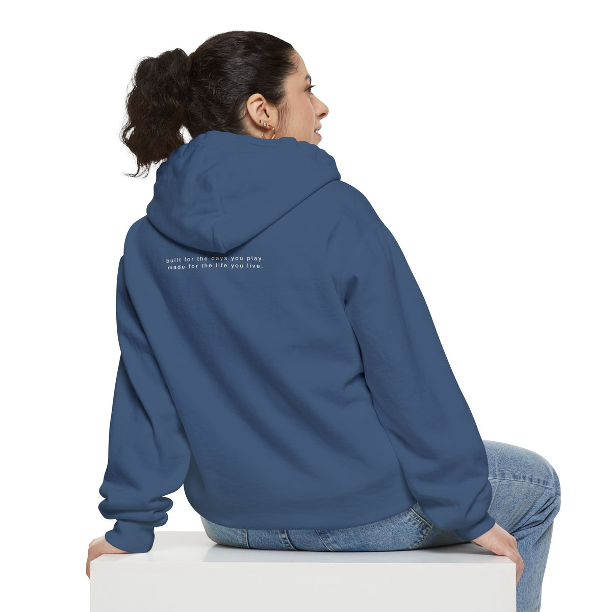 meet me at the field. Garment-Dyed Hoodie