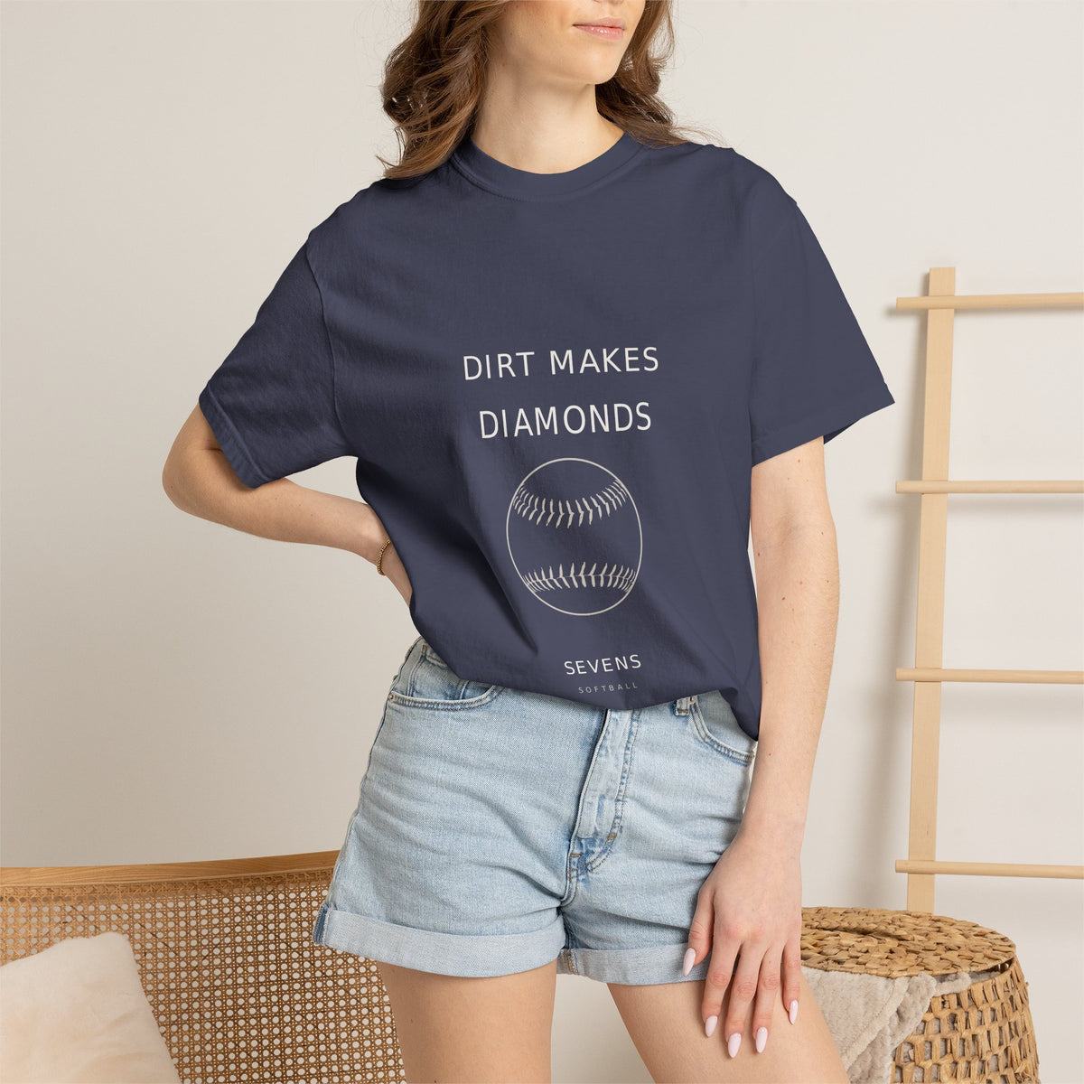 dirt makes diamonds. Garment-Dyed Tee