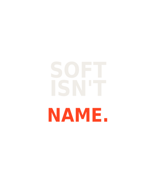 Soft Isn't in the Name Tee | Sevens Softball