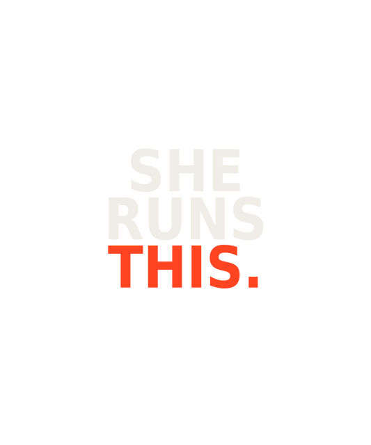 She Runs This Youth Softball Tee | Sevens Softball