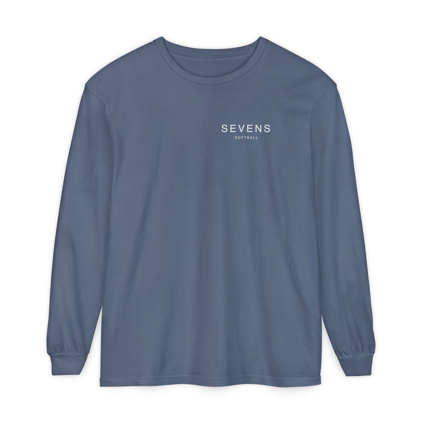 Sevens Softball Full Vertical Spine Long Sleeve