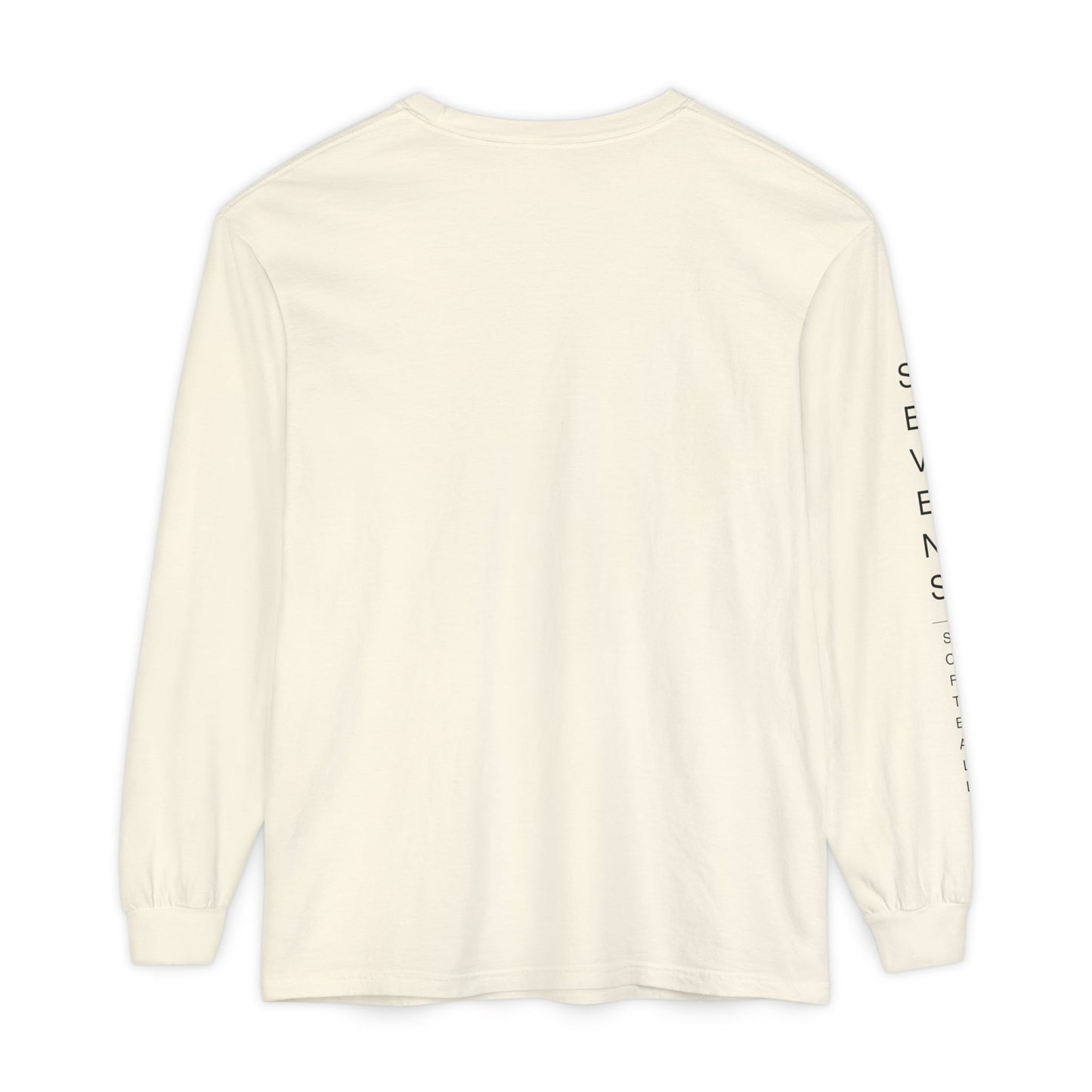 seven innings. Garment-Dyed Long Sleeve