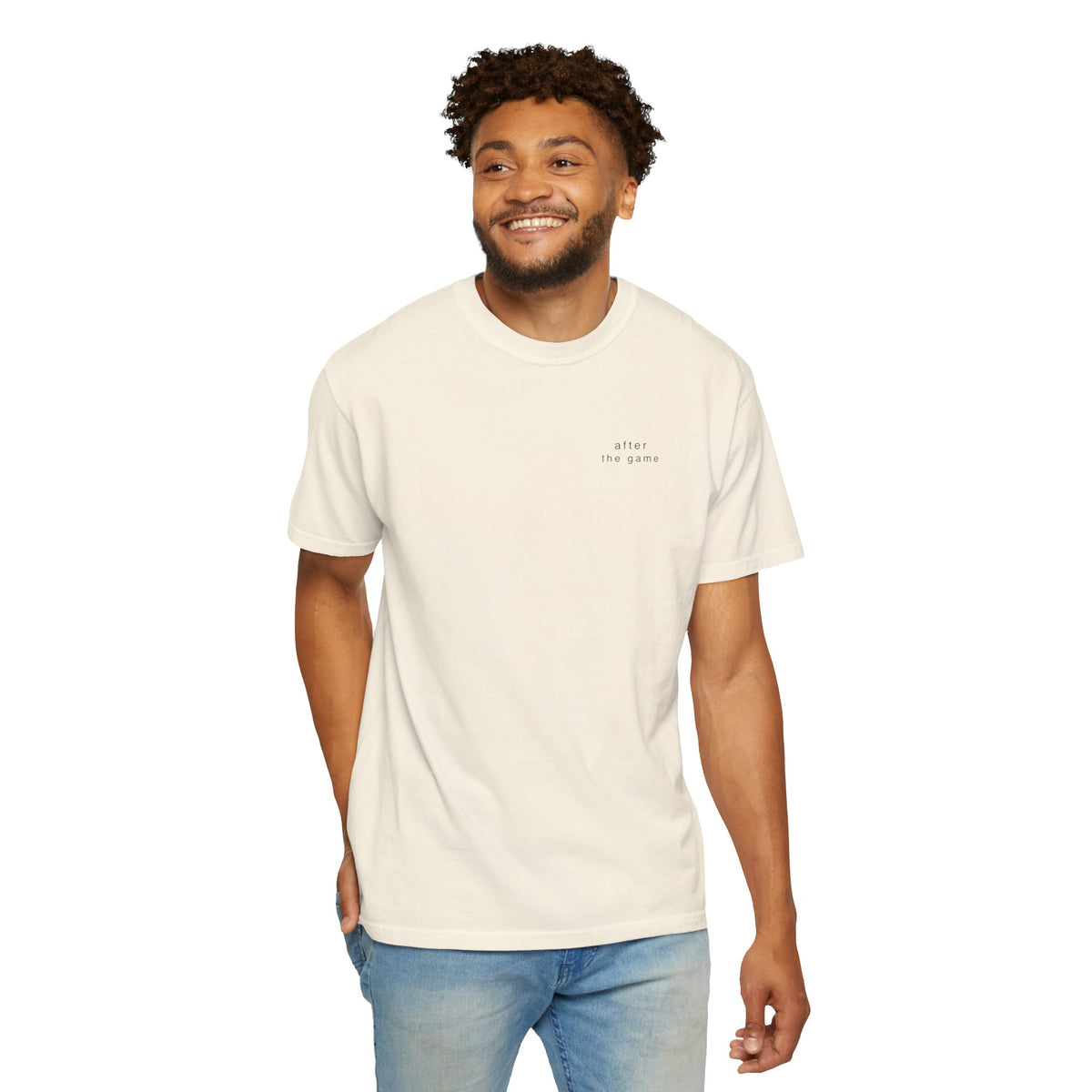 after the game. Garment-Dyed Tee