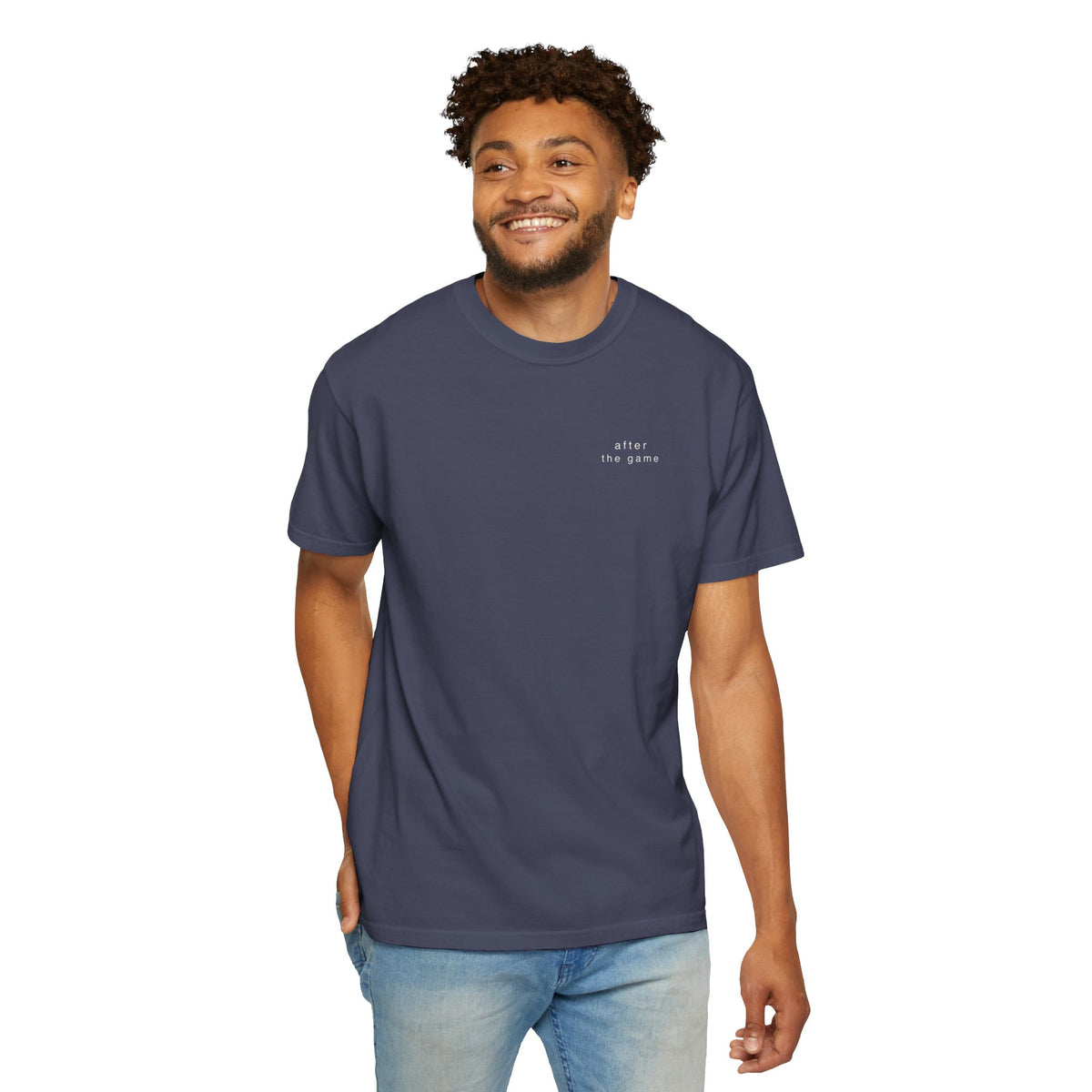 after the game. Garment-Dyed Tee