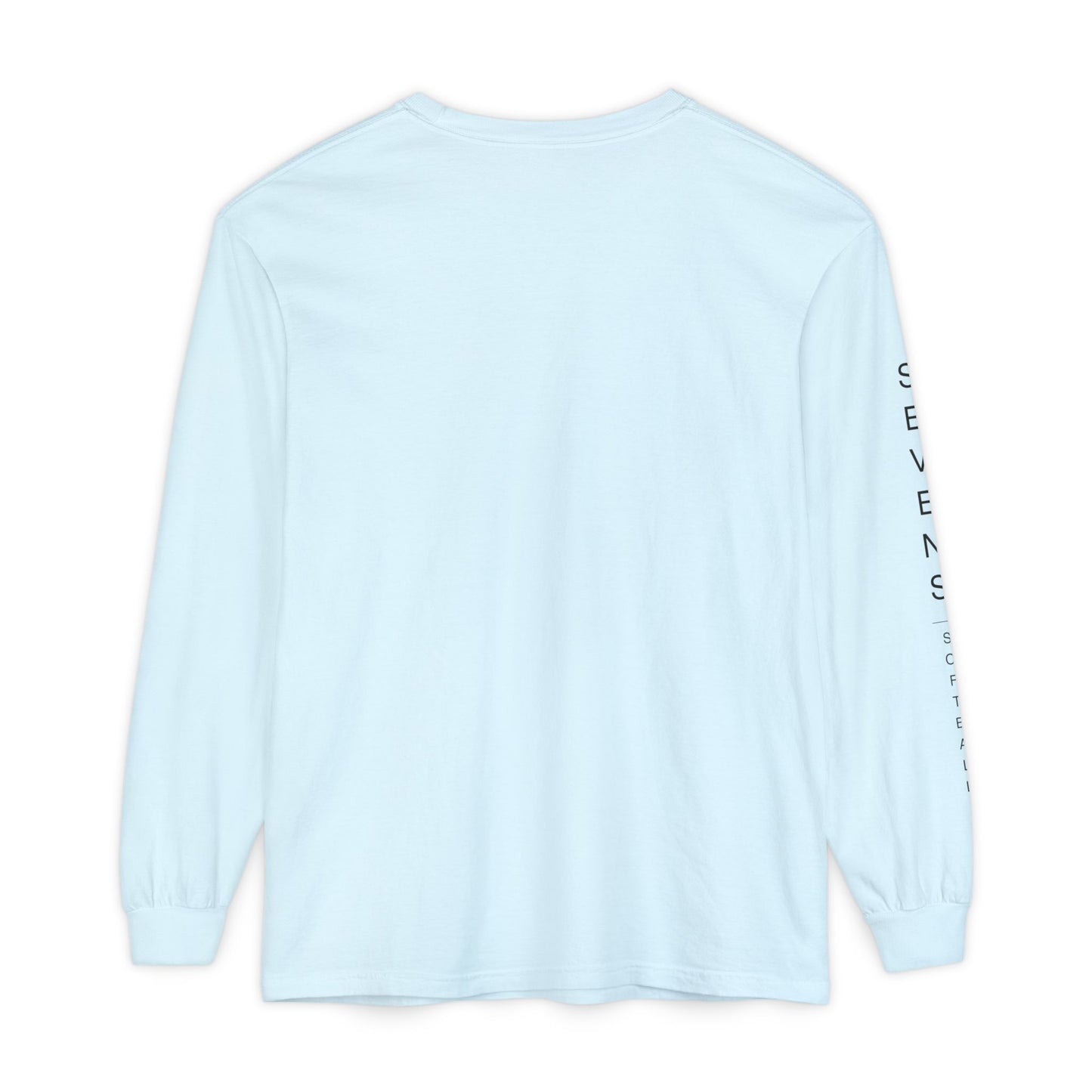 seven innings. Garment-Dyed Long Sleeve