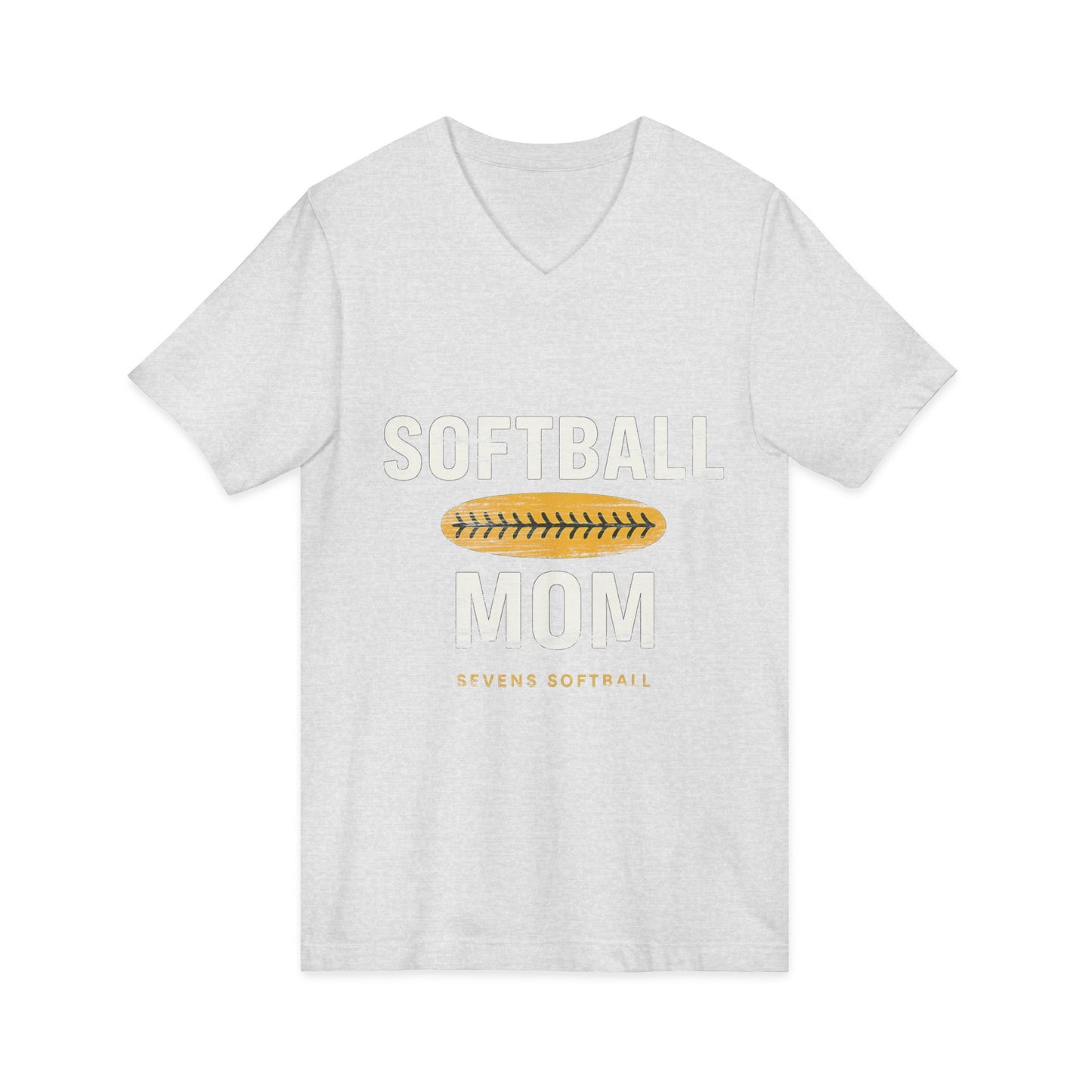 Unisex Jersey Short Sleeve V-Neck Tee