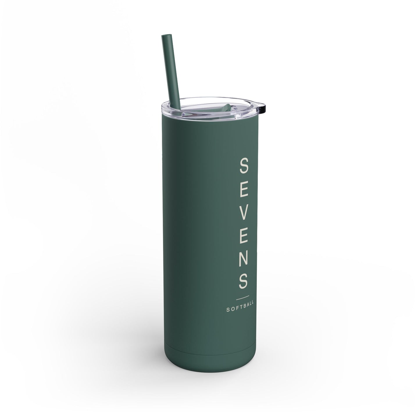 Sevens Vertical Line Tumbler in matte black — product view 18