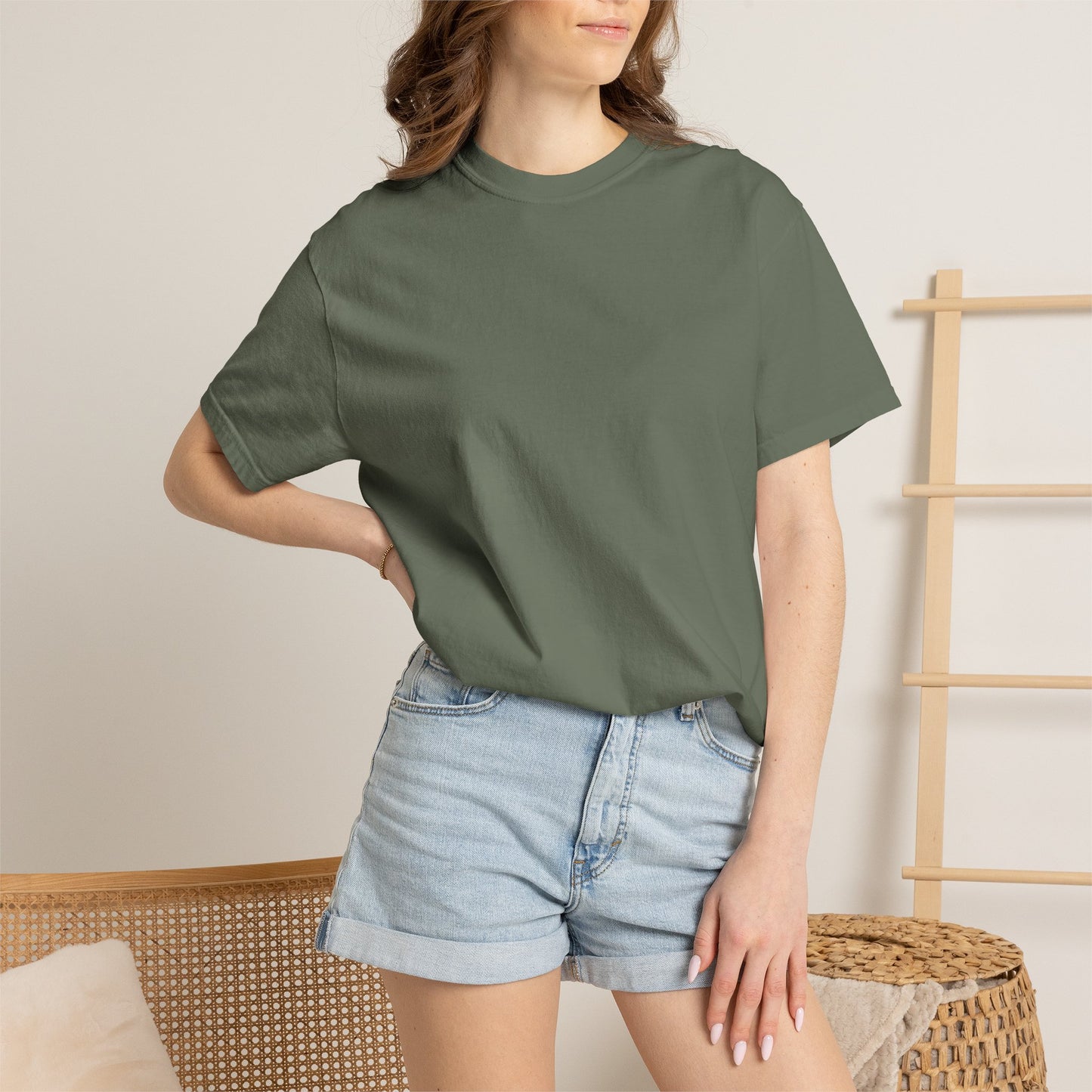 Sevens Softball Vertical Spine Garment-Dyed Tee