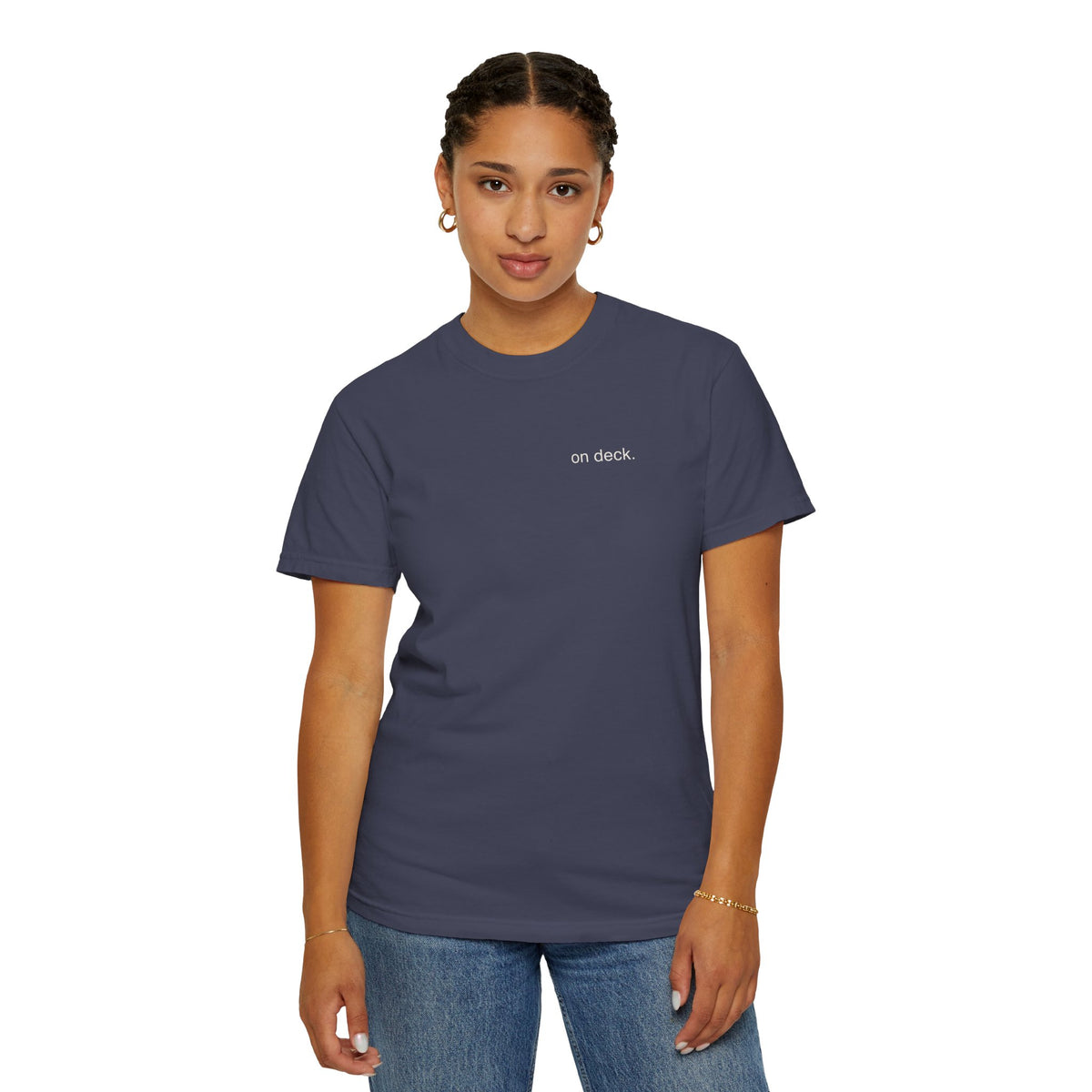 on deck. Minimalist Garment-Dyed Tee