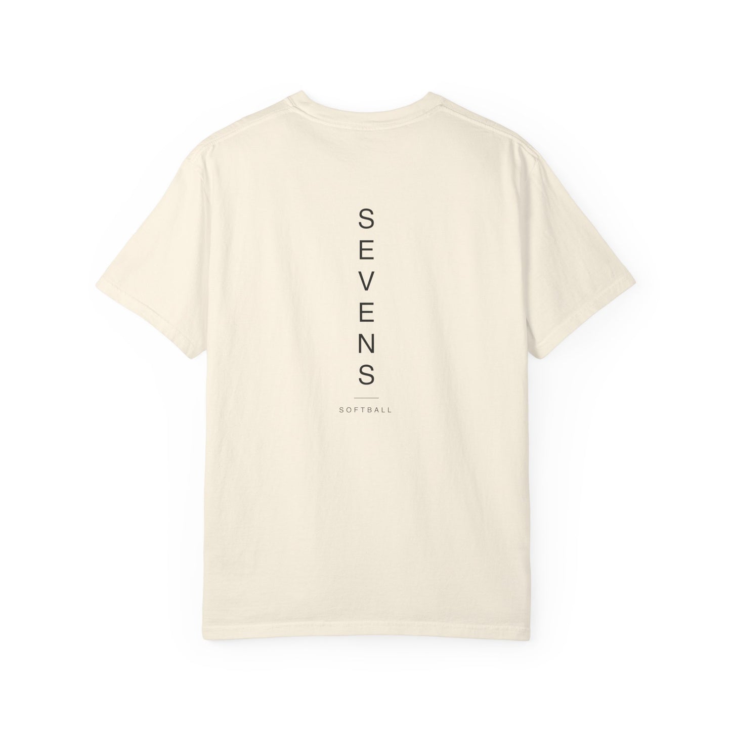 Sevens Softball Vertical Spine Garment-Dyed Tee