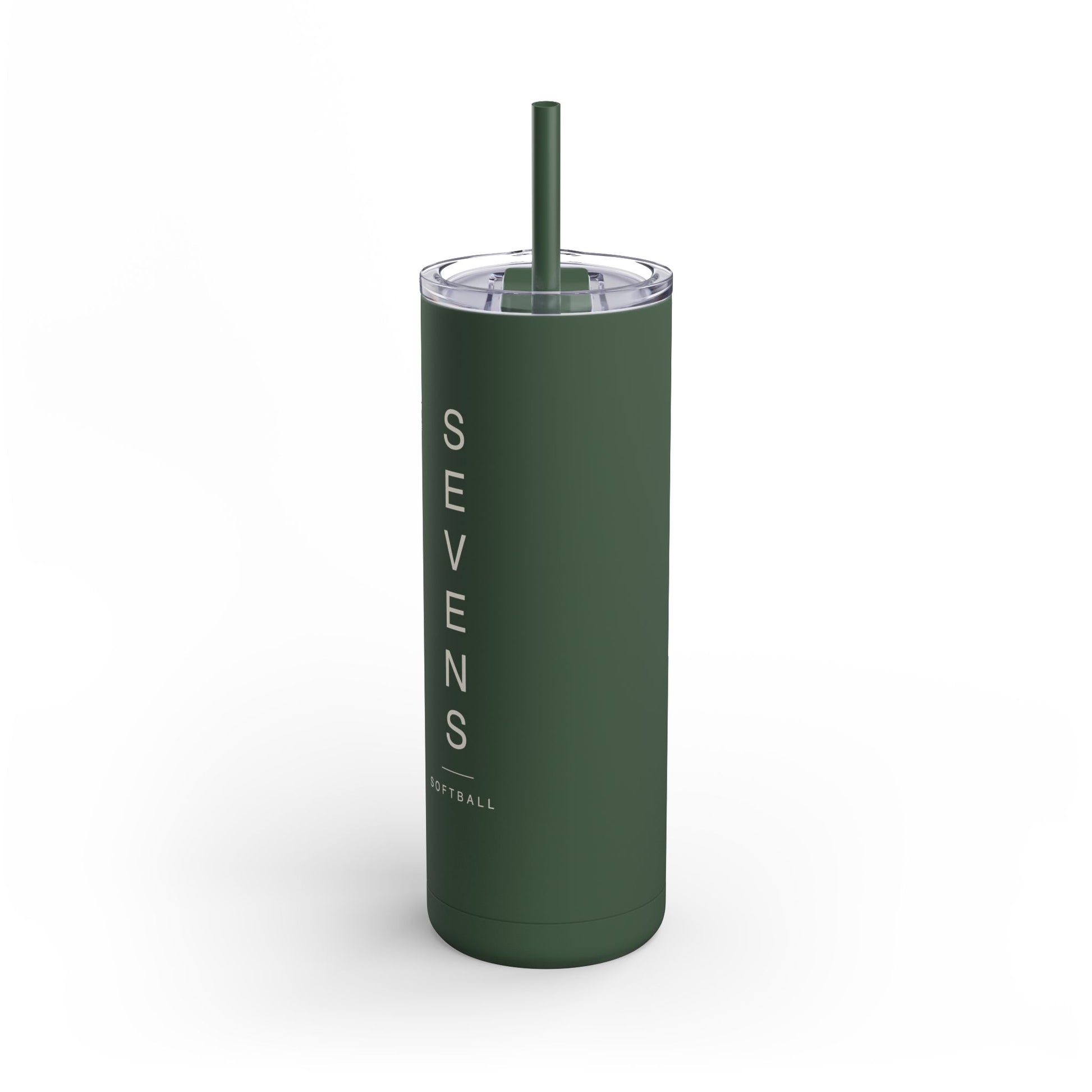 Sevens Vertical Line Tumbler in matte black — product view 2
