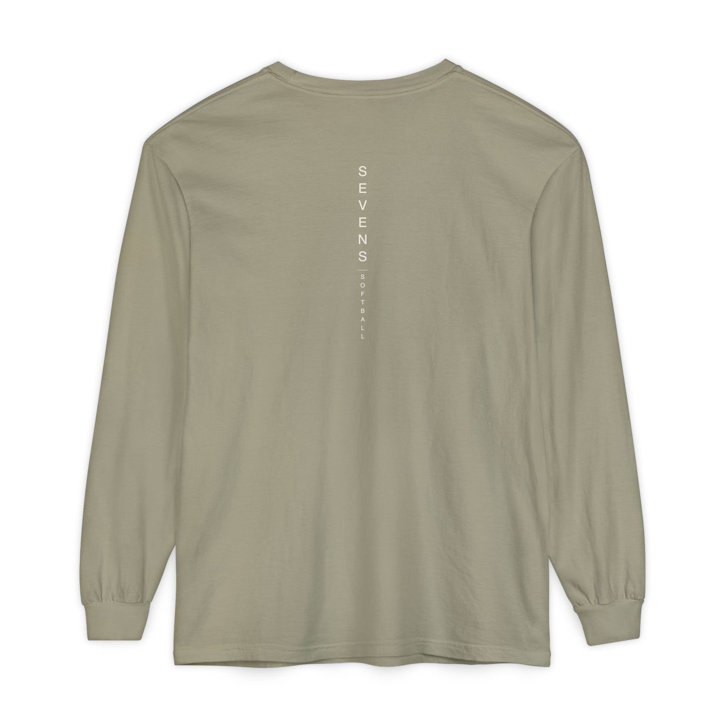 Sevens Softball Full Vertical Spine Long Sleeve