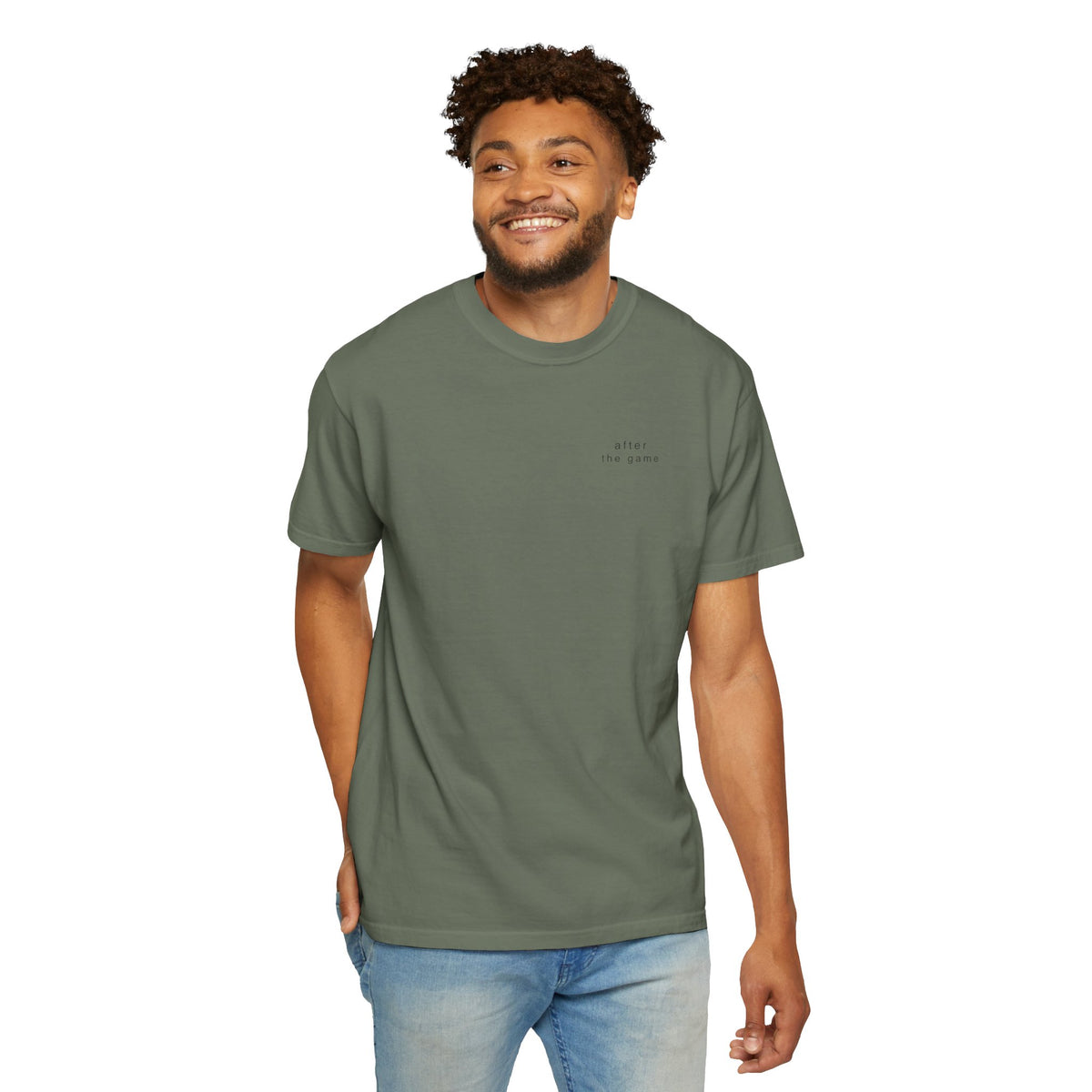 after the game. Garment-Dyed Tee