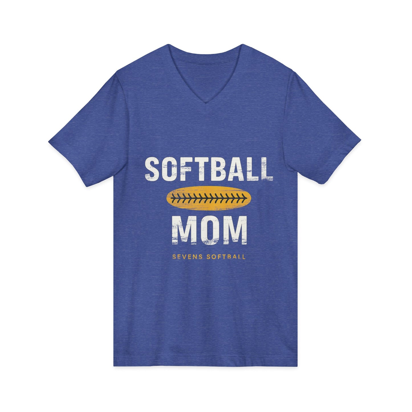 Unisex Jersey Short Sleeve V-Neck Tee