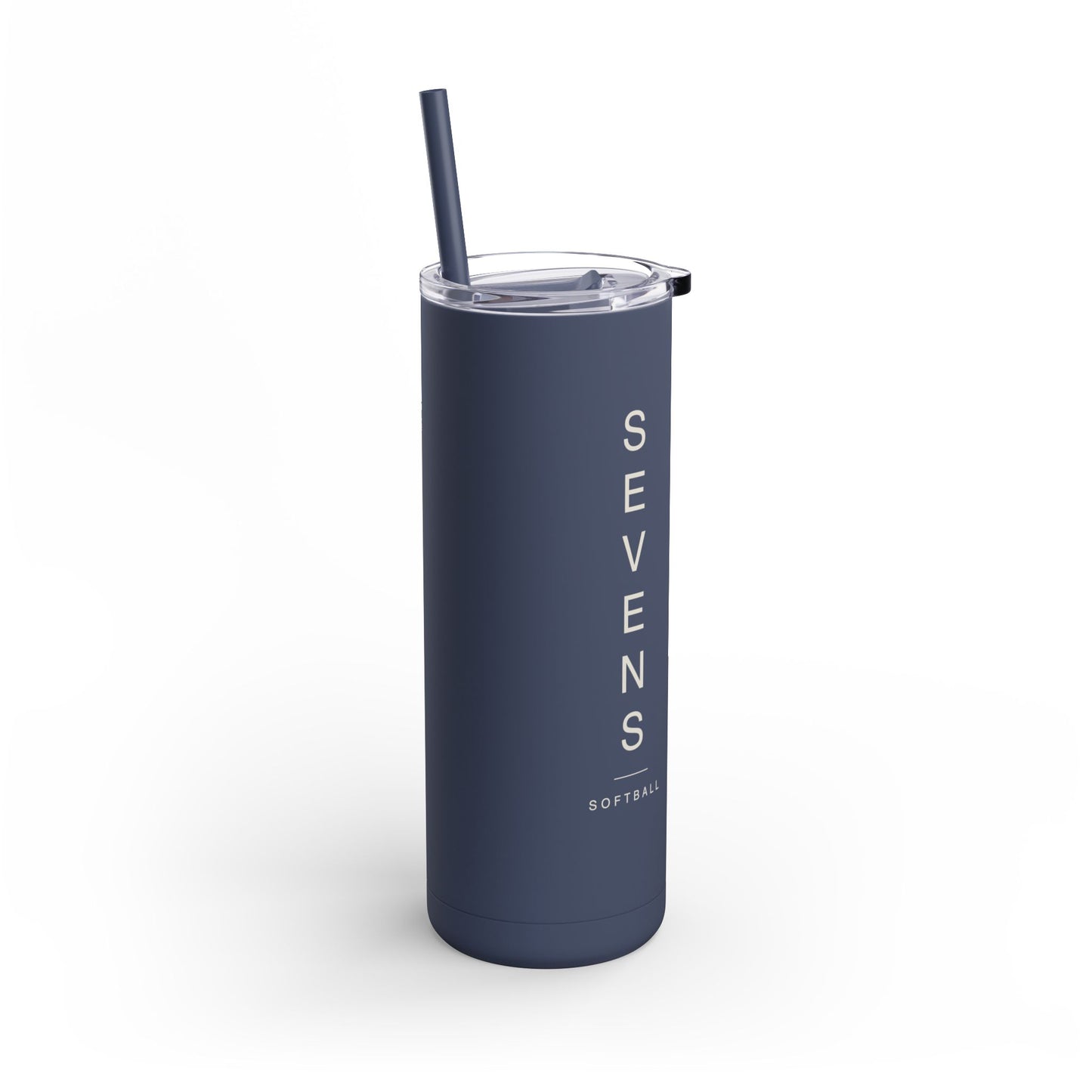 Sevens Vertical Line Tumbler in matte black — product view 24