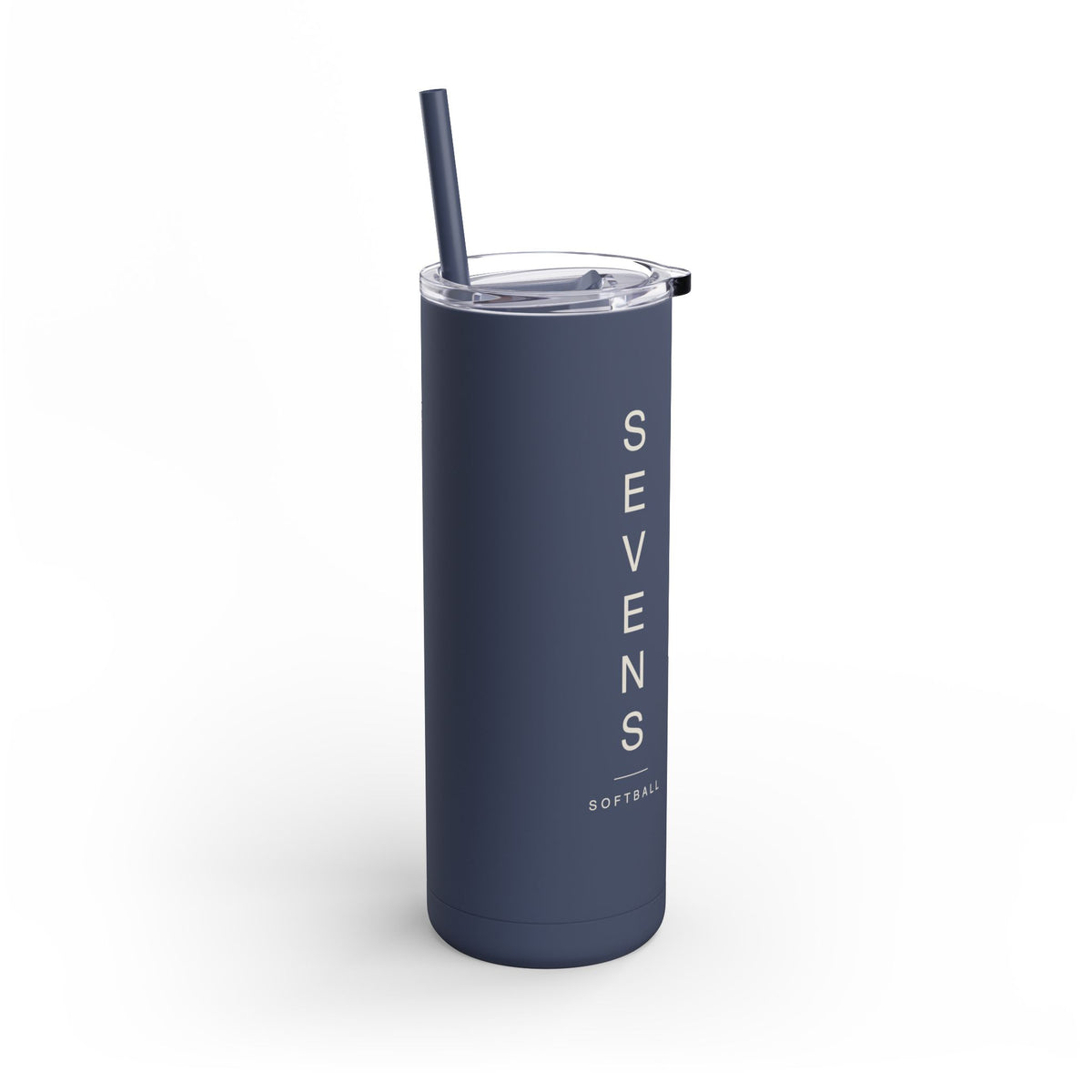 Sevens Vertical Line Tumbler in matte black — product view 24
