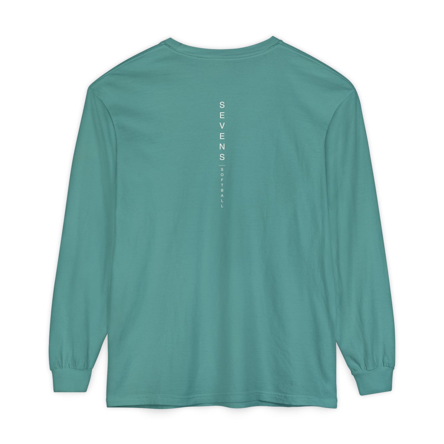 Sevens Softball Full Vertical Spine Long Sleeve
