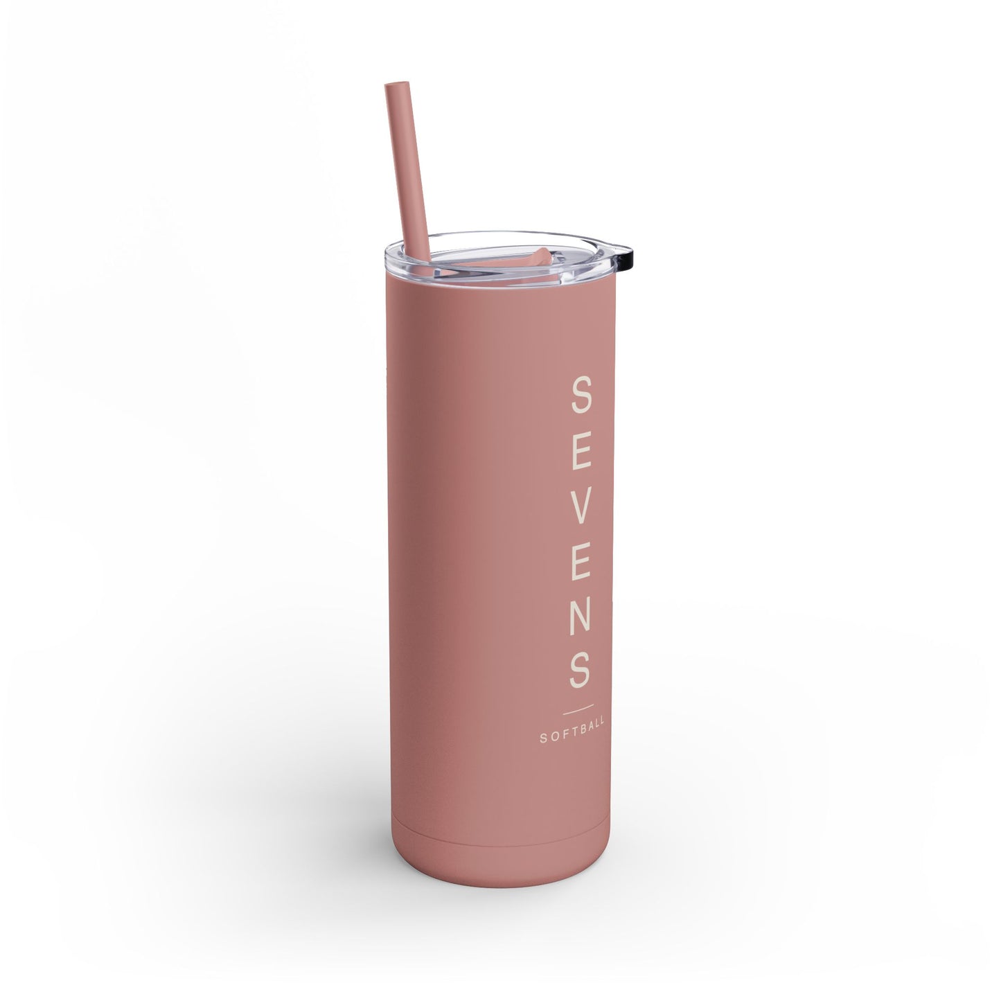 Sevens Vertical Line Tumbler in matte black — product view 27