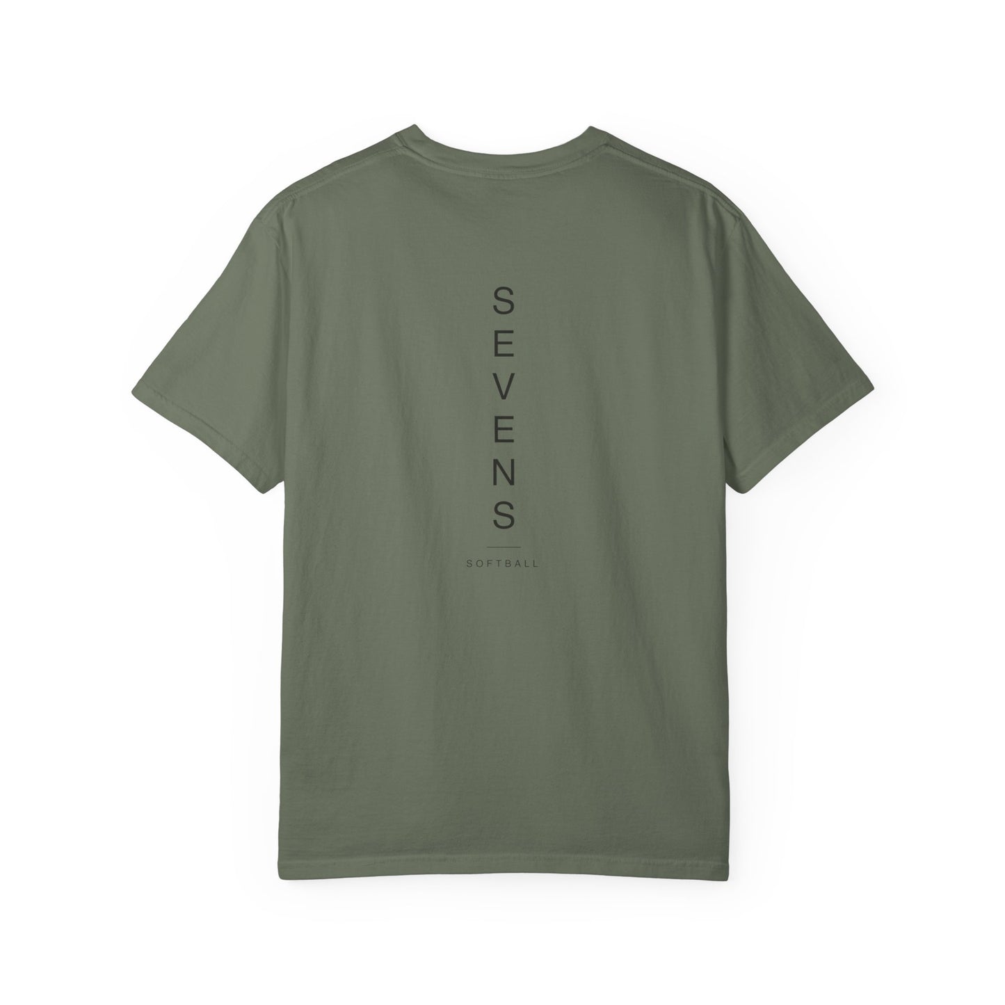 Sevens Softball Vertical Spine Garment-Dyed Tee