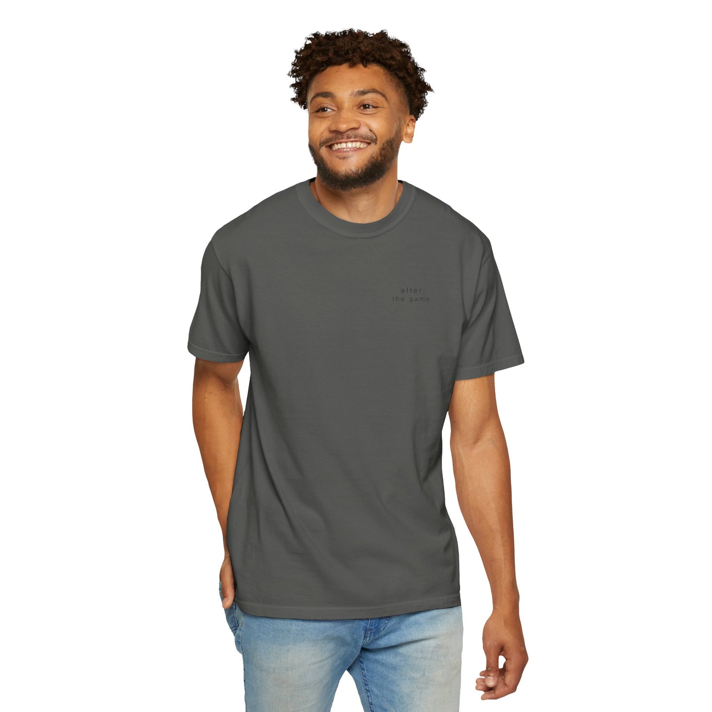 after the game. Garment-Dyed Tee
