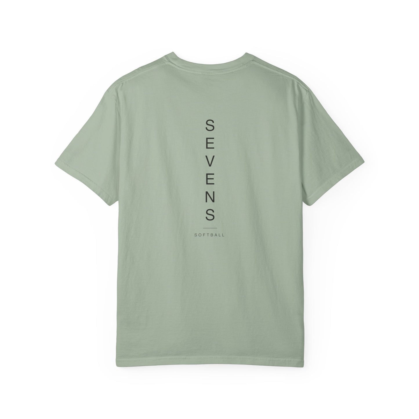 Sevens Softball Vertical Spine Garment-Dyed Tee