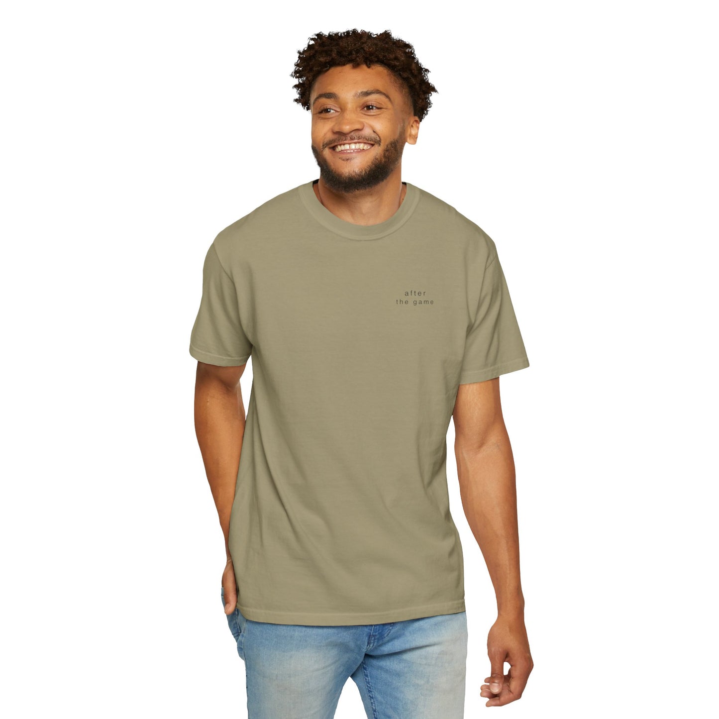 after the game. Garment-Dyed Tee