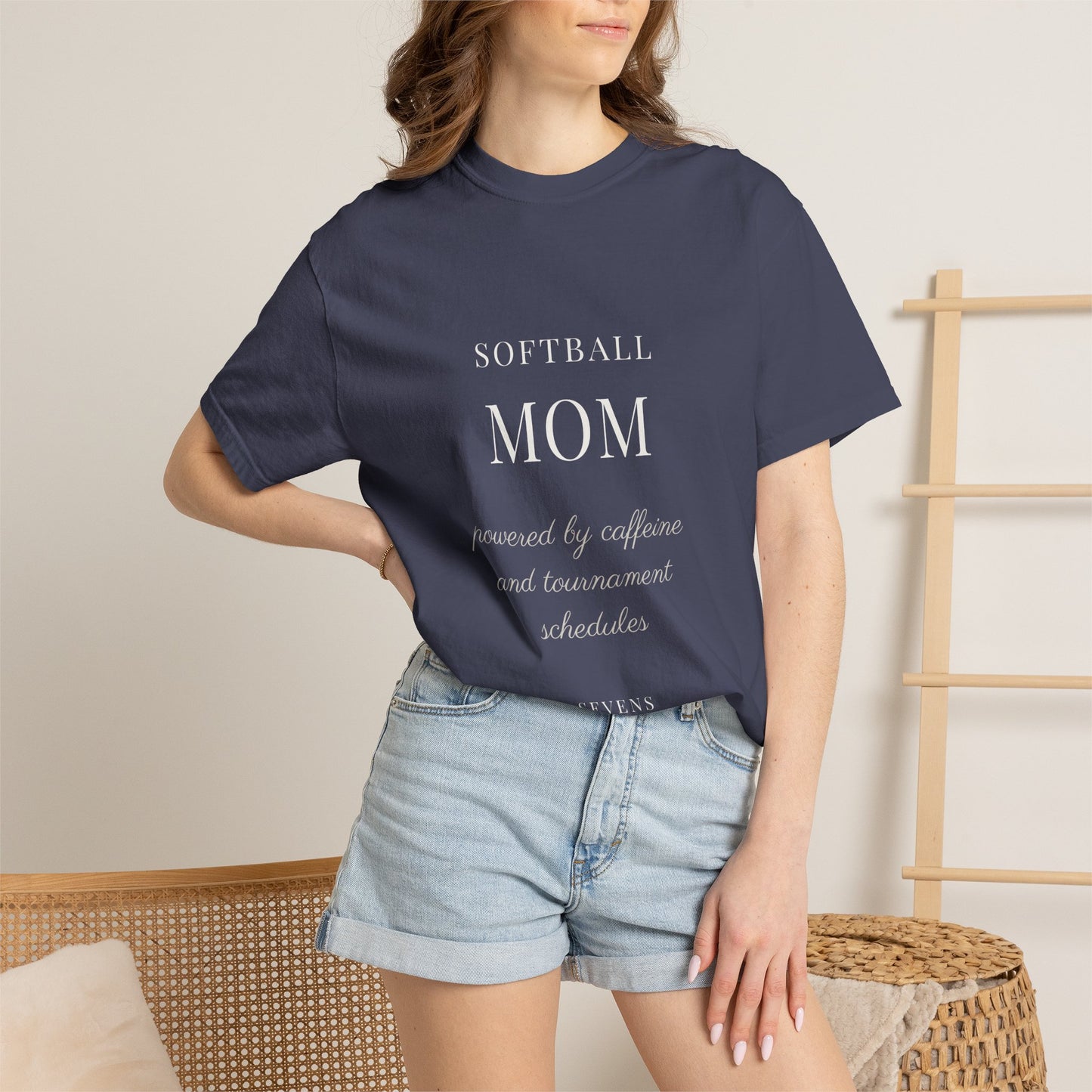 softball mom. Garment-Dyed Tee