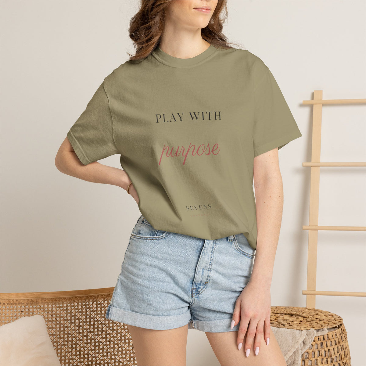 play with purpose. Garment-Dyed Tee