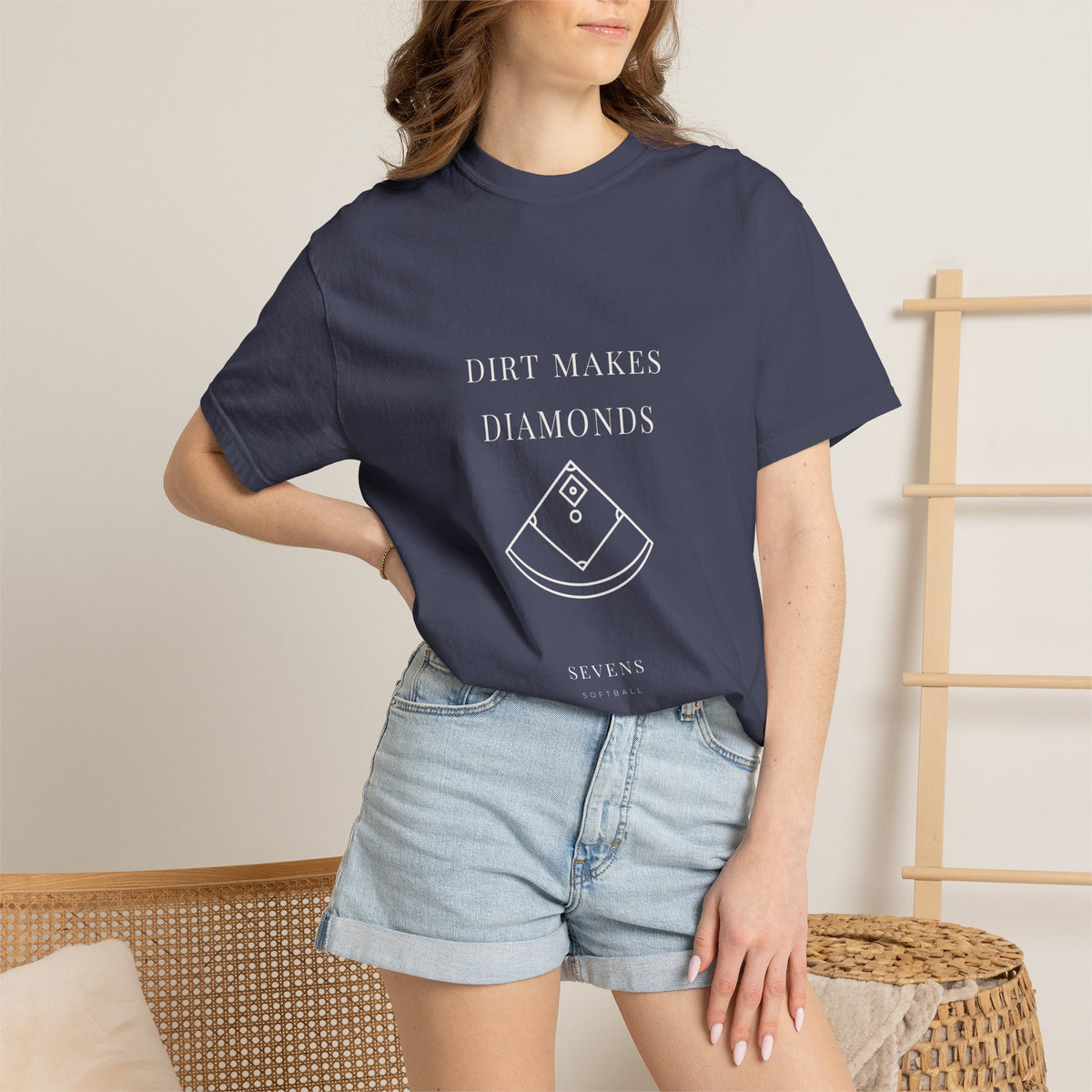 dirt makes diamonds. Garment-Dyed Tee