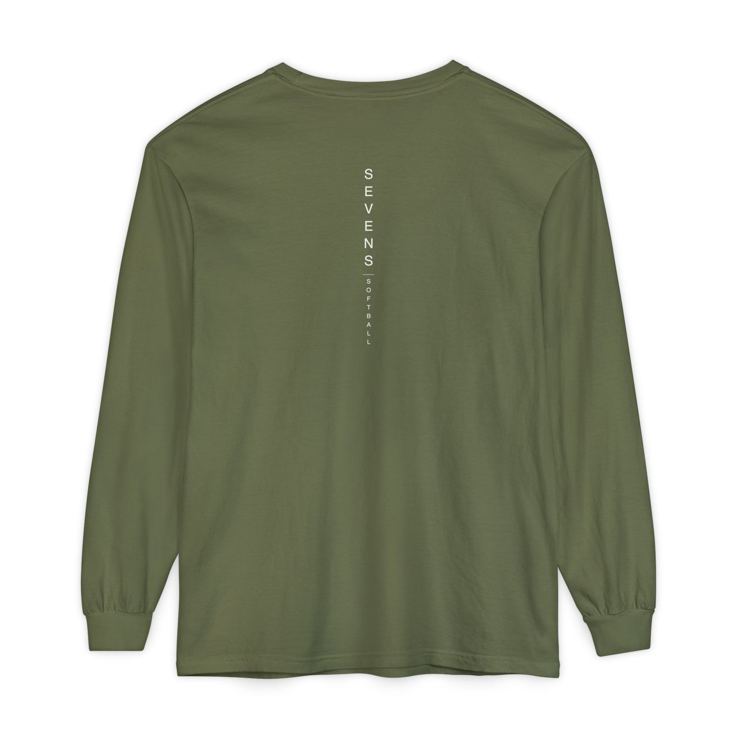 Sevens Softball Full Vertical Spine Long Sleeve