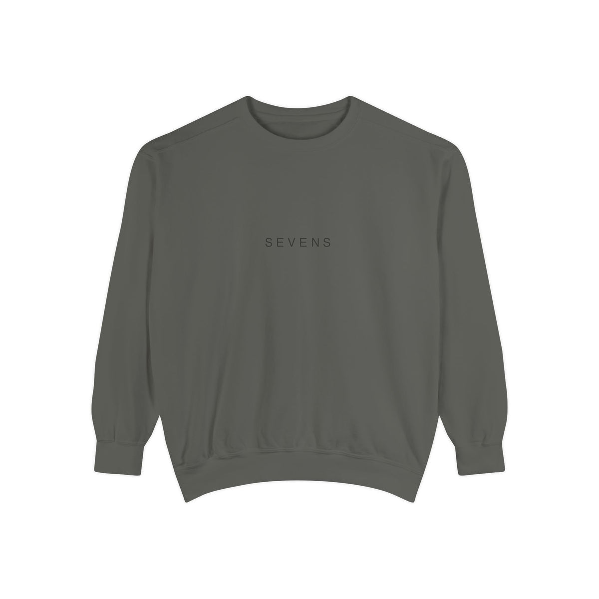 Sevens Softball Wordmark Garment-Dyed Crewneck