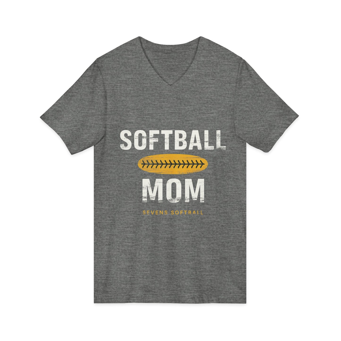 Unisex Jersey Short Sleeve V-Neck Tee