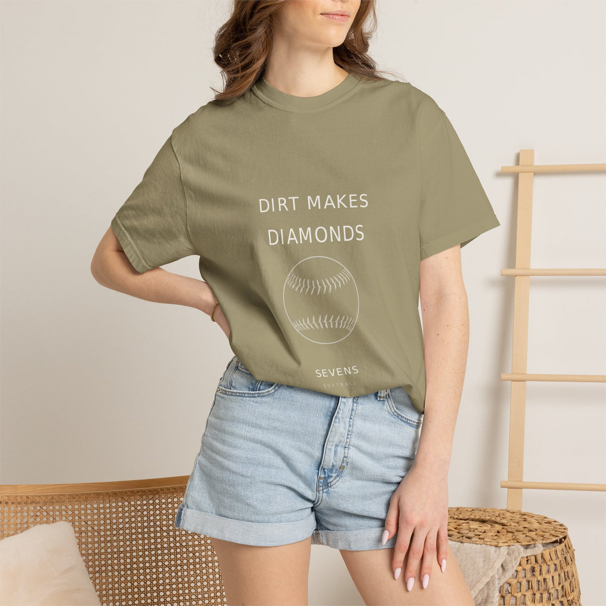 dirt makes diamonds. Garment-Dyed Tee