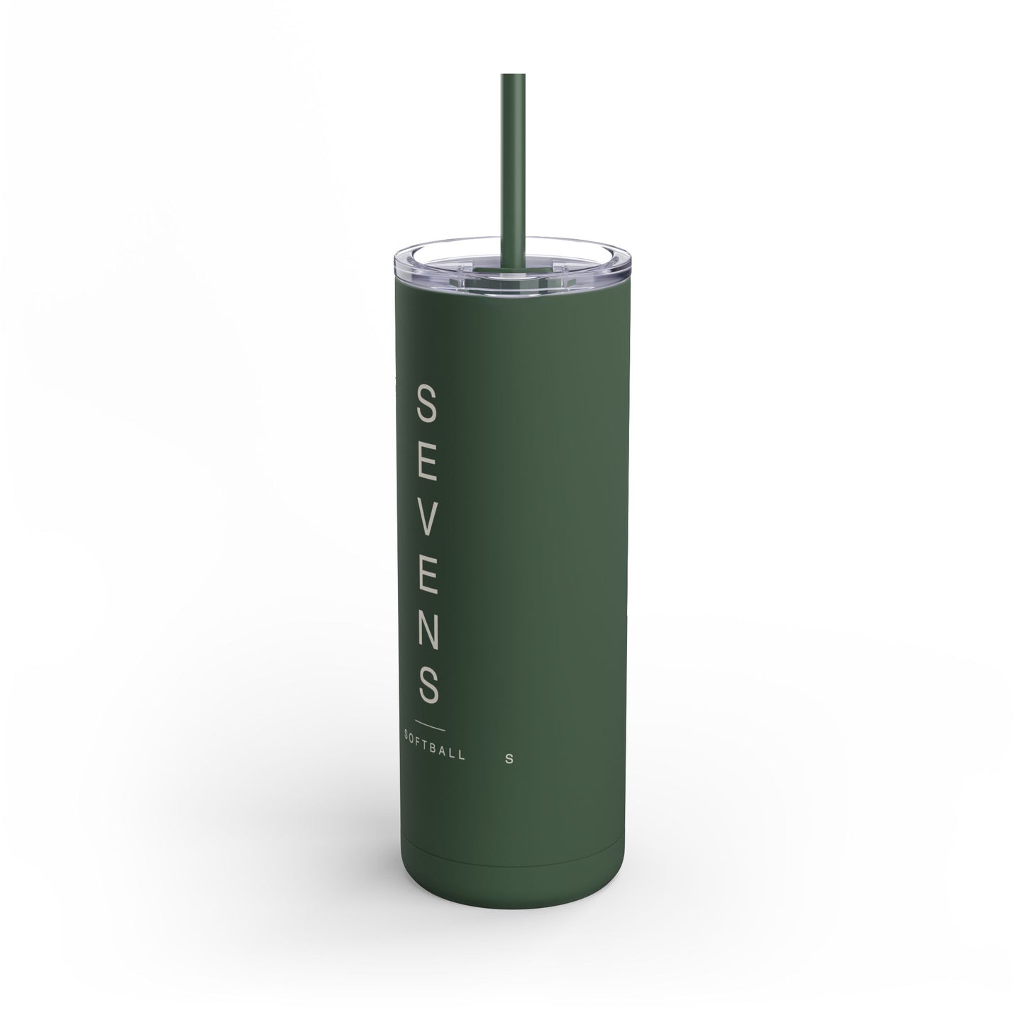 Sevens Vertical Line Tumbler in matte black — product view 12
