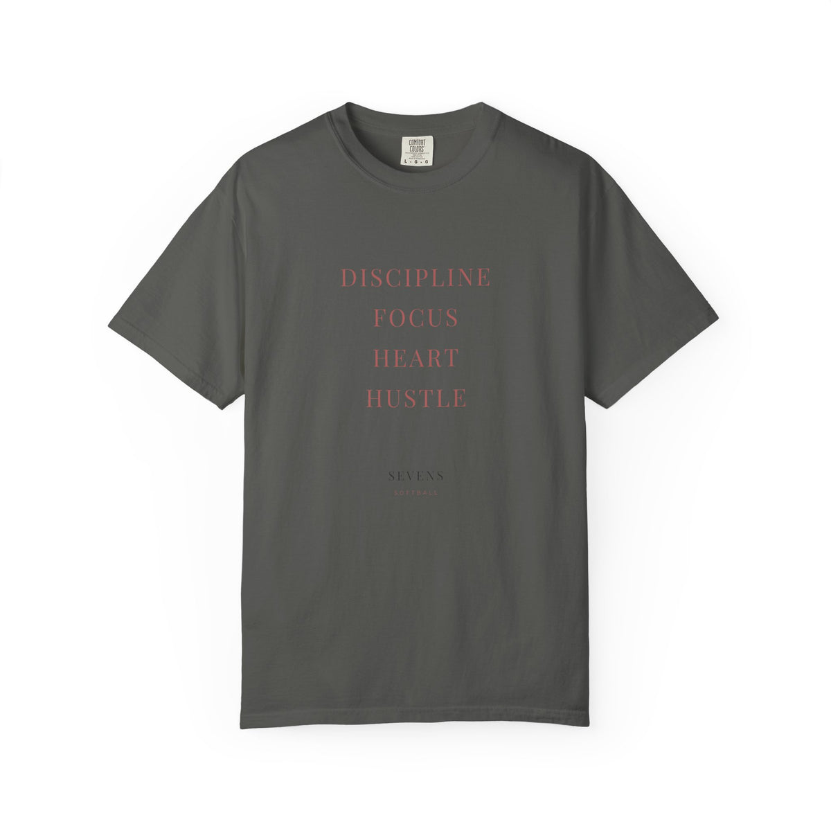 discipline. focus. heart. hustle. Garment-Dyed Tee