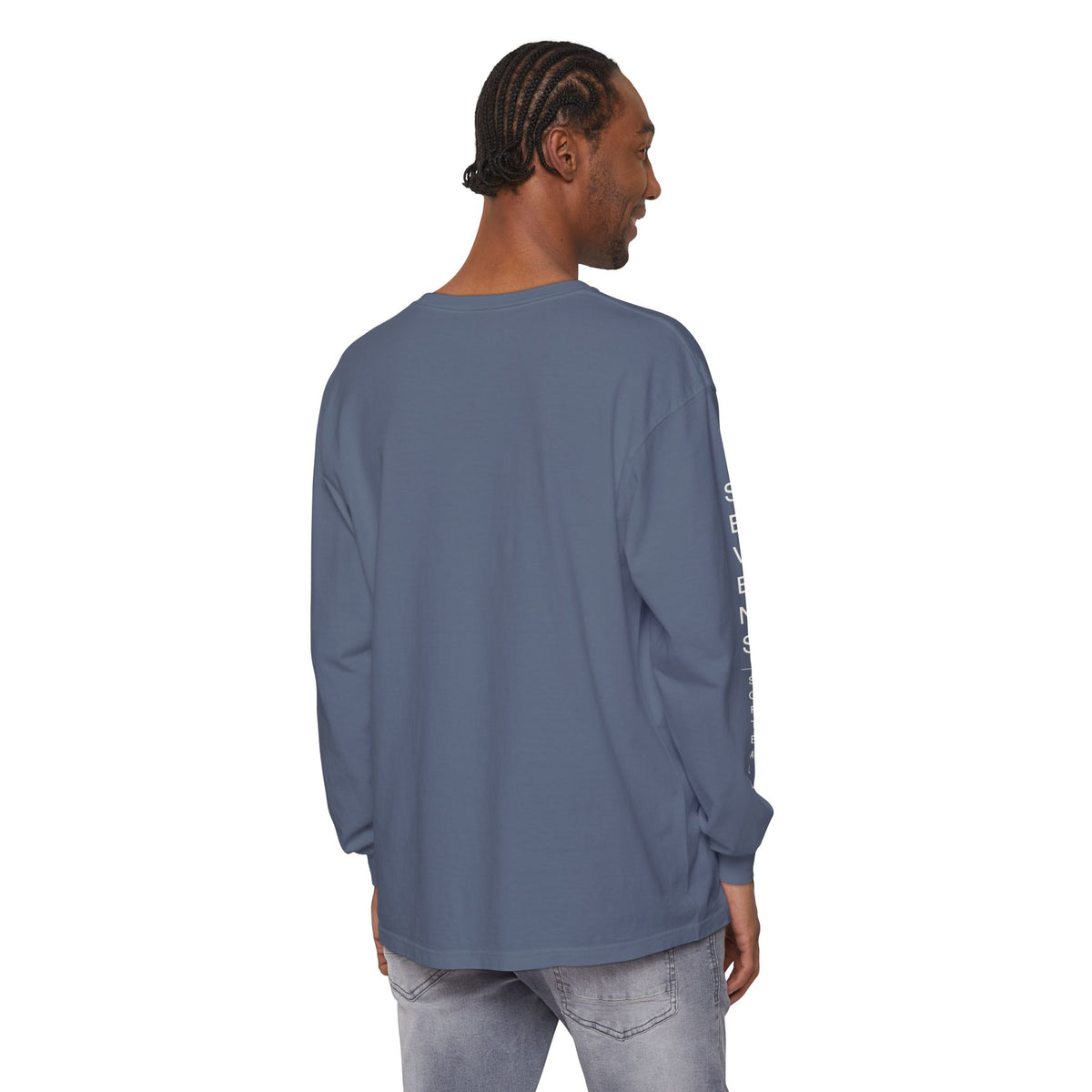 seven innings. Garment-Dyed Long Sleeve