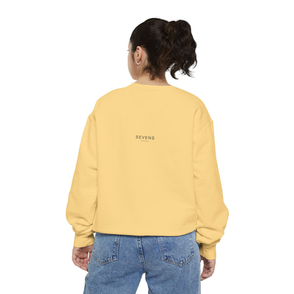 built for the game. Garment-Dyed Crewneck