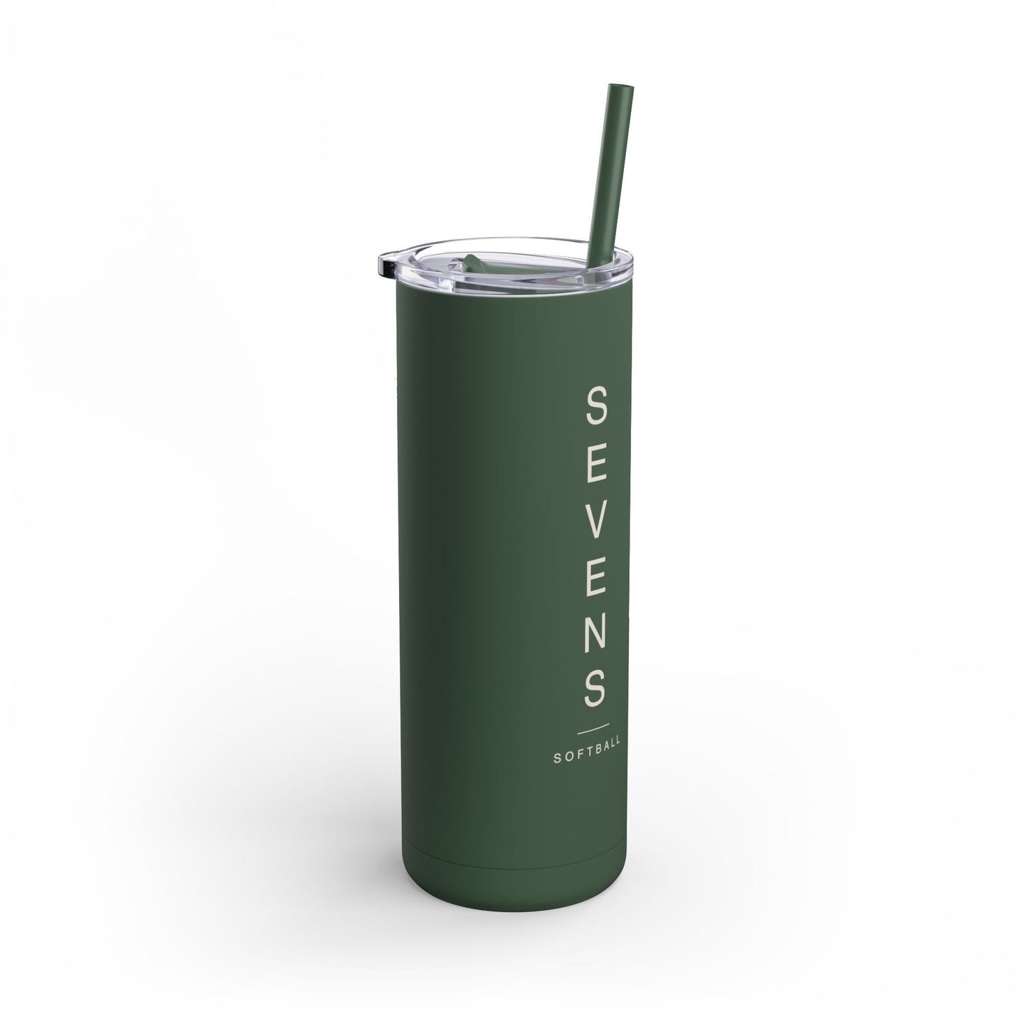 Sevens Vertical Line Tumbler in matte black — product view 11