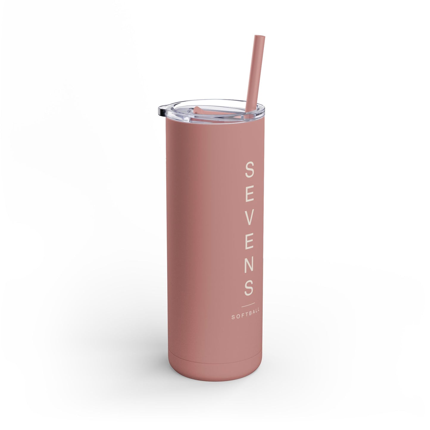 Sevens Vertical Line Tumbler in matte black — product view 25