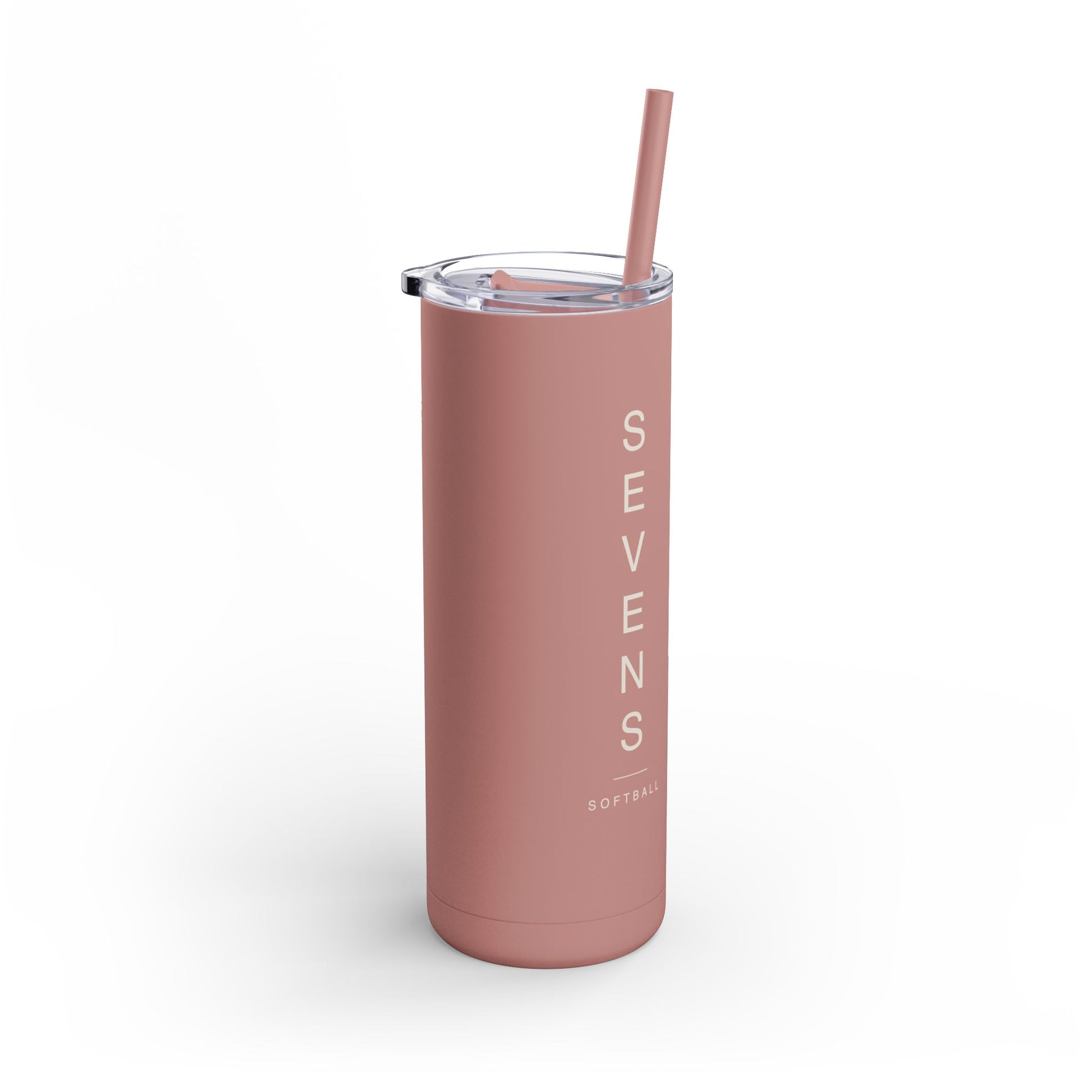 Sevens Vertical Line Tumbler in matte black — product view 25