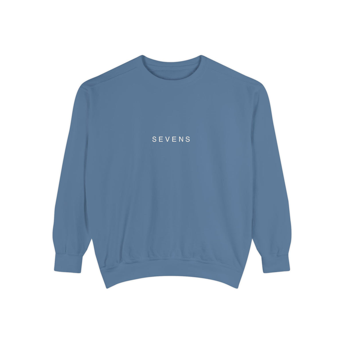 Sevens Softball Wordmark Garment-Dyed Crewneck
