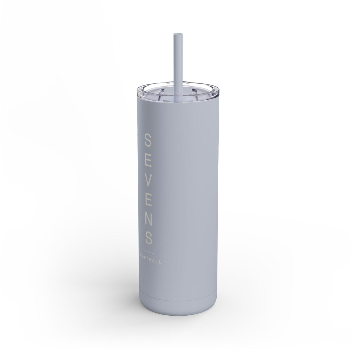 Sevens Vertical Line Tumbler in matte black — product view 5