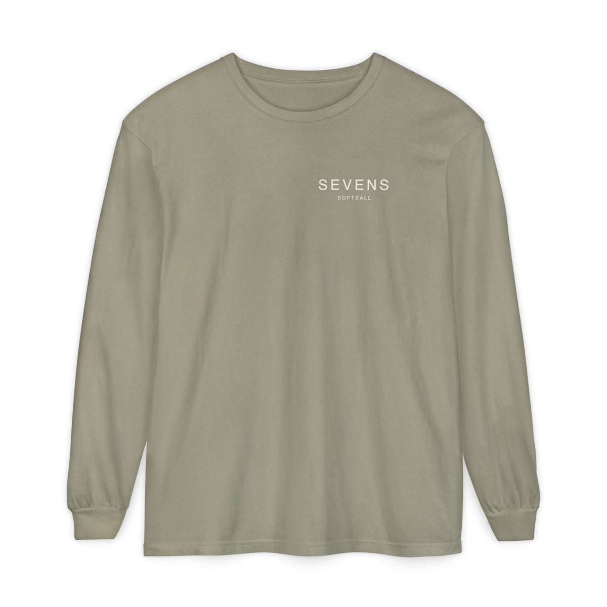 Sevens Softball Full Vertical Spine Long Sleeve