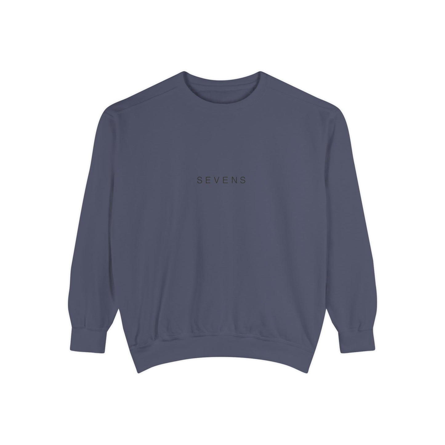 Sevens Softball Wordmark Garment-Dyed Crewneck