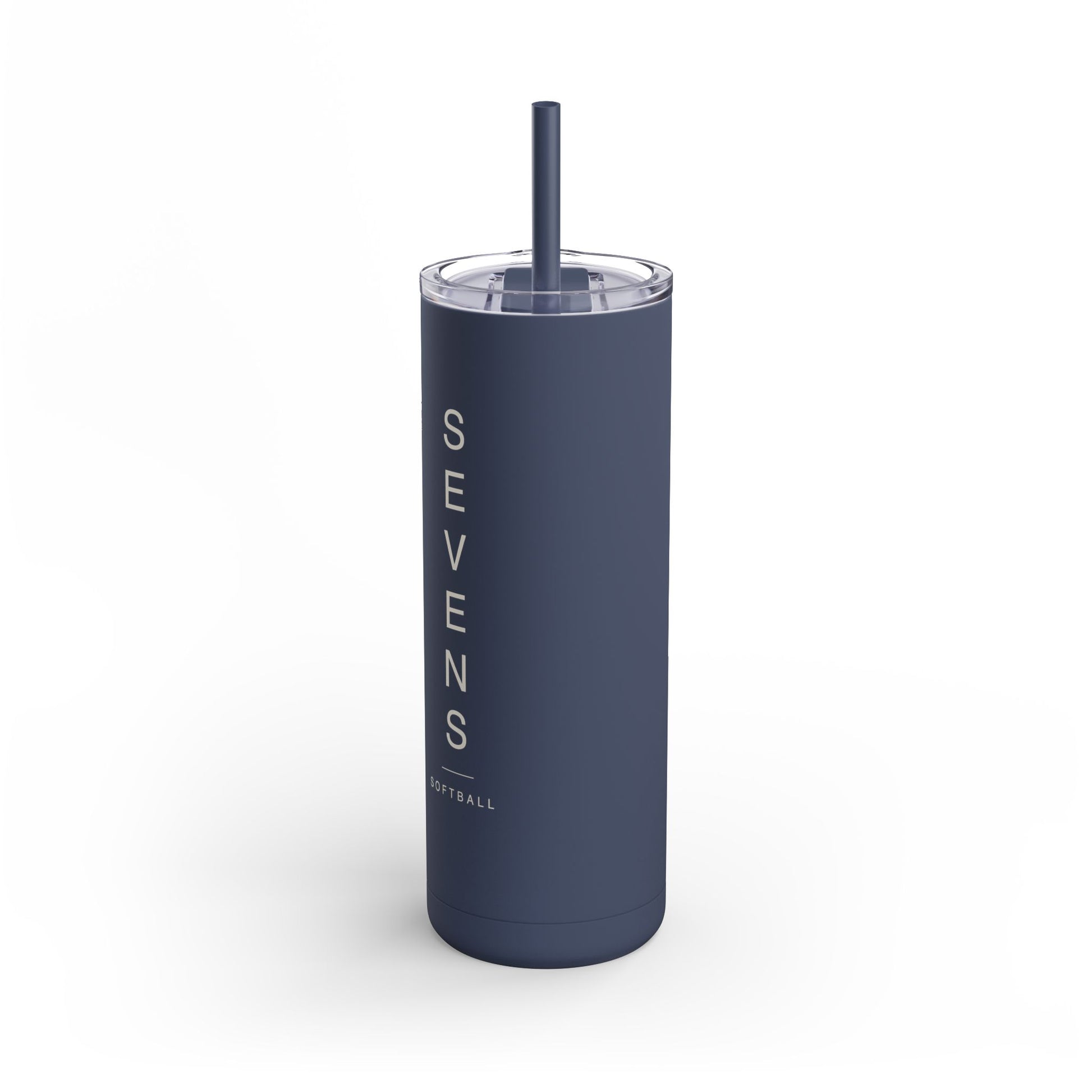 Sevens Vertical Line Tumbler in matte black — product view 6