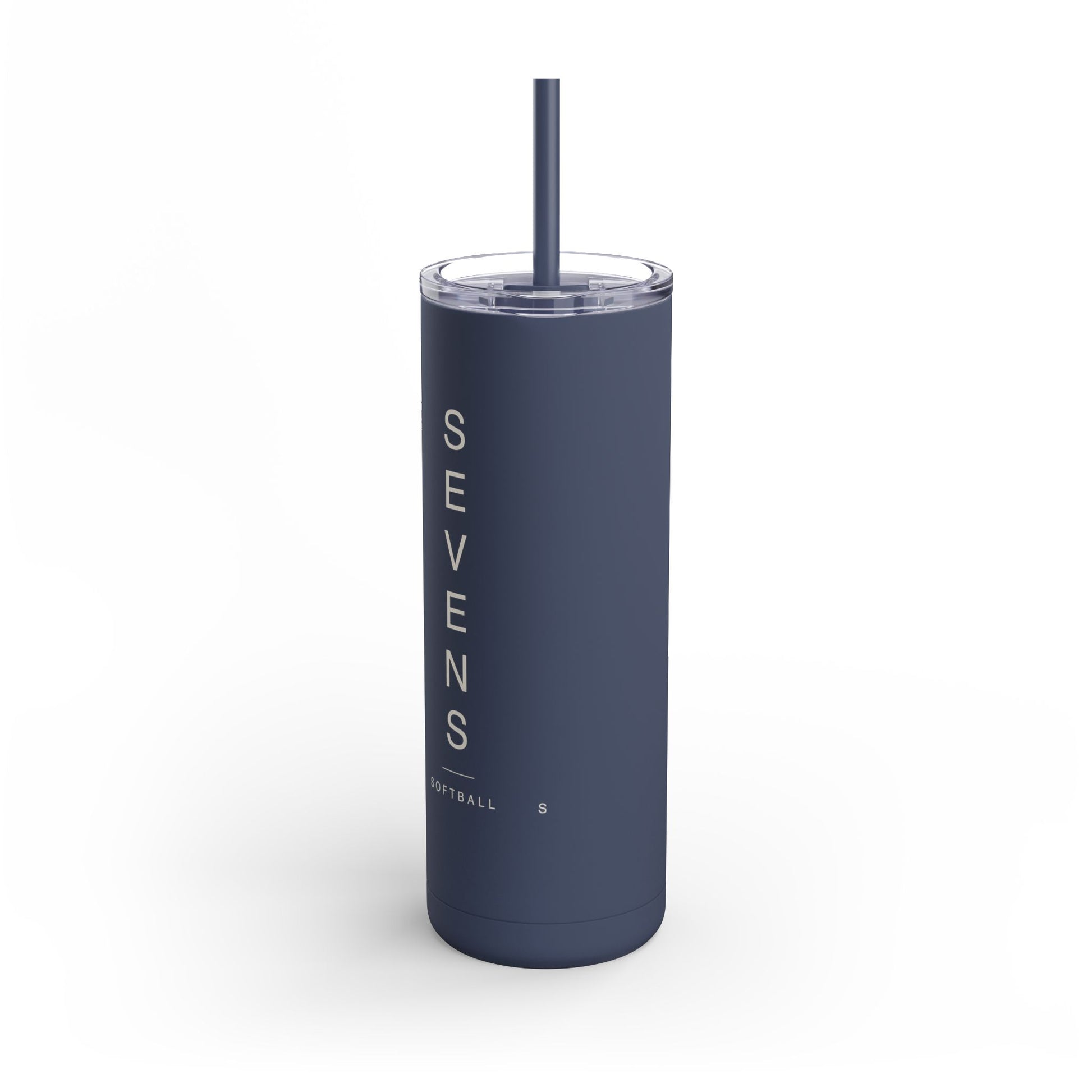 Sevens Vertical Line Tumbler in matte black — product view 23